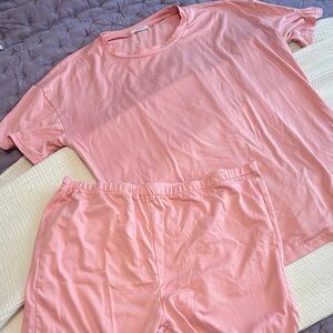 Blush Pink Women's Pajama Set